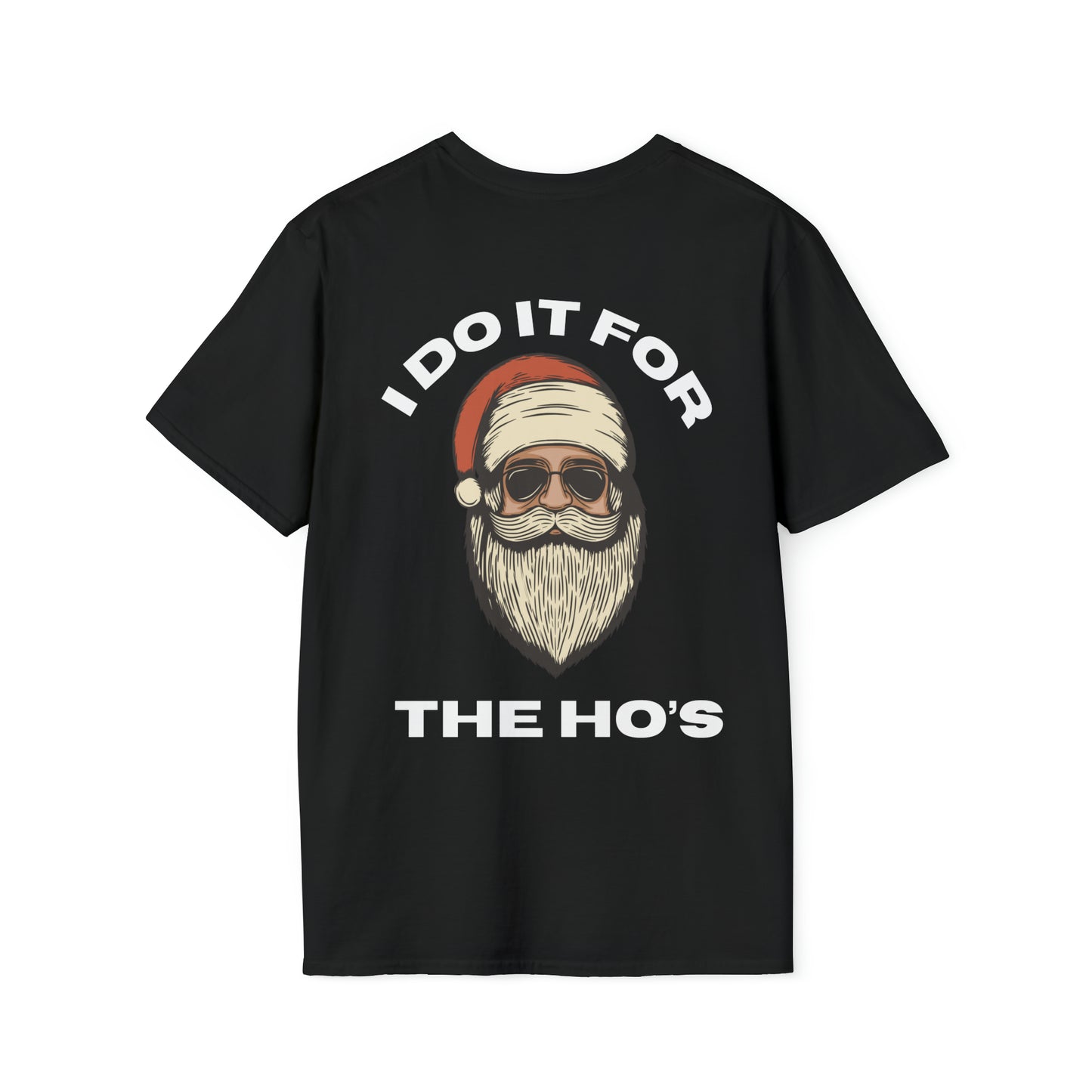 Funny Christmas Champion Tee - 'I Do It For The Ho's'"